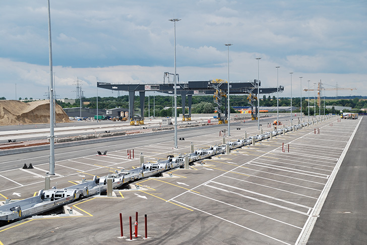 Construction of a new rail motorway terminal in Bettembourg - Dudelange
