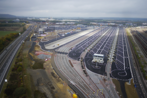 Terminal Bettembourg Dudelange - Vue aérienne