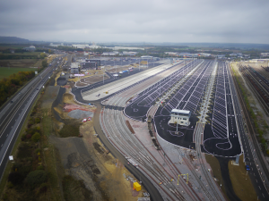 Terminal Bettembourg Dudelange - Vue aérienne