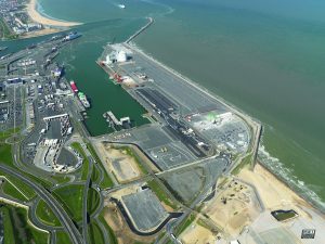 Terminal Port de Calais - Vue Aérienne