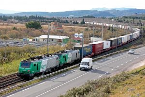 Train Bettembourg - Le Boulou - Lorry Rail 2